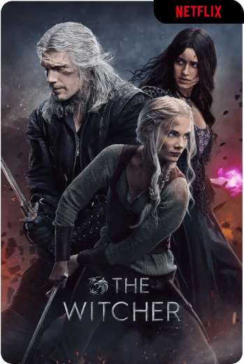The Witcher poster by Netflix